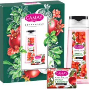 Набор косметики для тела Pomegranate 2023 Гель для душа 250мл+Мыло твердое 85г 21век