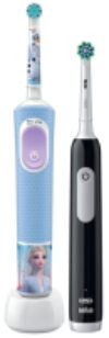 Набор электрических зубных щеток Pro 1 Black + Oral-B Pro Frozen 21век