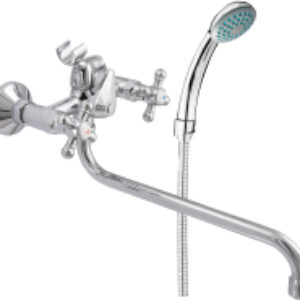 Смеситель Rubin Ceramic C-1 (K) Cross / C1SK06 21век