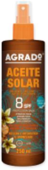 Масло для загара Солнцезащитное Sun Oil SPF8 21век