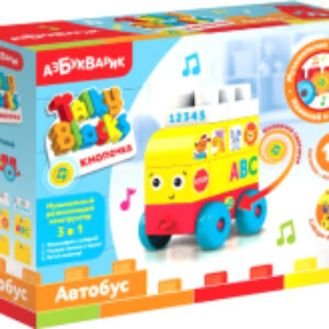 Развивающая игрушка Talky Blocks Автобус / 2824 21век
