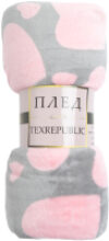 Плед Сердечки TF FN F113PI b1520 / 24765 21век