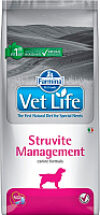 Сухой корм для собак Vet Life Struvite Management 21век