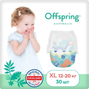 Подгузники-трусики детские XL 12-20кг Море / OF02XLAQT 21век