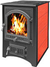 Печь-камин ПК-01 (205) с плитой 21век