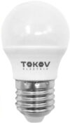 Лампа 10Вт G45 3000К Е27 176-264В / TKE-G45-E27-10-3K 21век