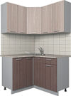 Готовая кухня Мила Лайт 1.2x1.3 21век