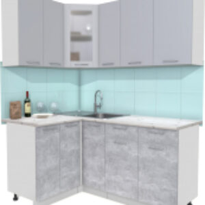 Готовая кухня Мила 12x17 21век