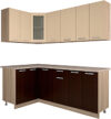 Готовая кухня Мила 12x20 21век