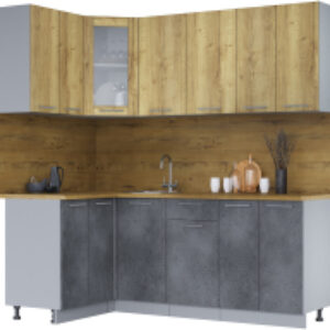 Готовая кухня Мила 12x20 21век