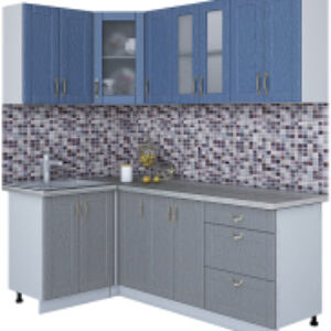 Готовая кухня Мила Крафт 1.2x2.1 21век