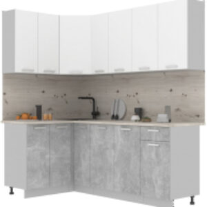 Готовая кухня Мила Лайт 1.2x2.1 21век