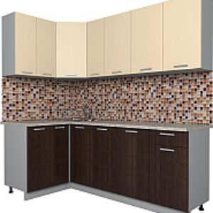 Готовая кухня Мила Лайт 1.2x2.1 21век