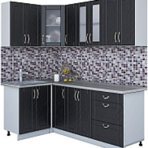 Готовая кухня Мила Крафт 1.2x2.1 21век