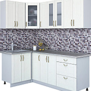 Готовая кухня Мила Крафт 1.2x2.1 21век