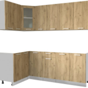 Готовая кухня Мила 12x22 без столешницы 21век