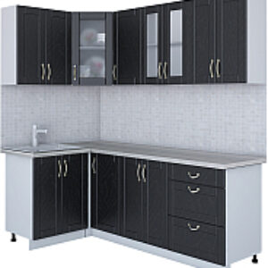 Готовая кухня Мила Крафт 1.2x2.2 21век