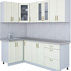 Готовая кухня Мила Крафт 1.2x2.2 21век