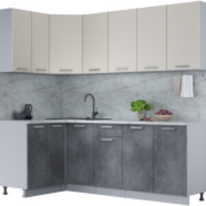 Готовая кухня Мила Лайт 1.2x2.2 21век