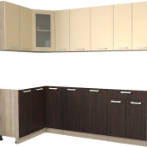 Готовая кухня Мила 12x23 без столешницы 21век