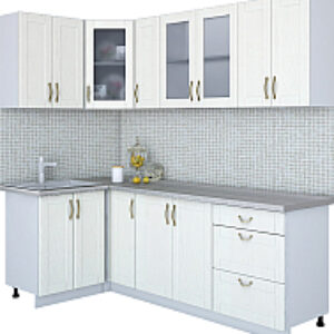 Готовая кухня Мила Крафт 1.2x2.3 21век