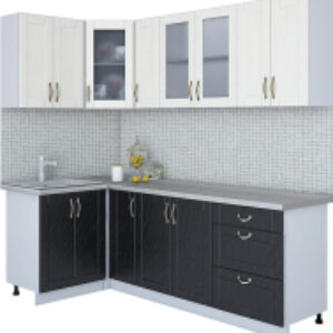 Готовая кухня Мила Крафт 1.2x2.3 21век