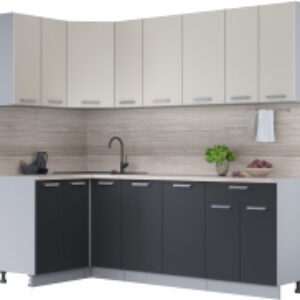 Готовая кухня Мила Лайт 1.2x2.3 21век