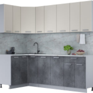 Готовая кухня Мила Лайт 1.2x2.3 21век