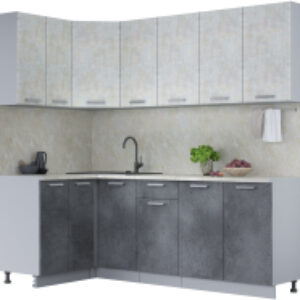 Готовая кухня Мила Лайт 1.2x2.3 21век