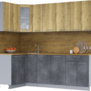 Готовая кухня Мила 12x23 21век