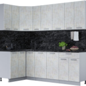 Готовая кухня Мила Лайт 1.2x2.3 21век