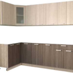 Готовая кухня Мила 12x24 без столешницы 21век