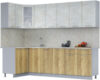Готовая кухня Мила 12x26 21век