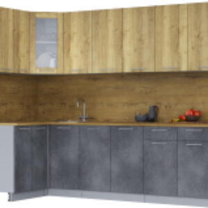 Готовая кухня Мила 12x26 21век