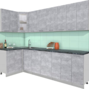 Готовая кухня Мила 12x27 21век