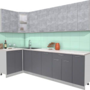 Готовая кухня Мила 12x27 21век