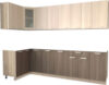 Готовая кухня Мила 12x28 без столешницы 21век