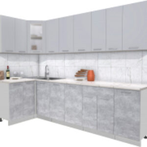 Готовая кухня Мила 12x28 21век