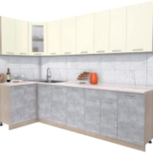 Готовая кухня Мила 12x28 21век