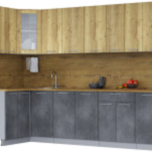 Готовая кухня Мила 12x28 21век