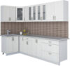 Готовая кухня Мила Крафт 1.2x2.9 21век
