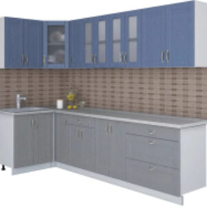 Готовая кухня Мила Крафт 1.2x2.9 21век