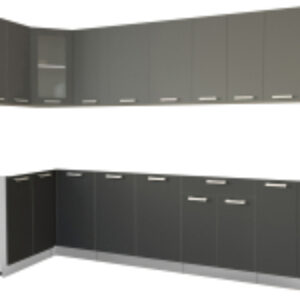 Готовая кухня Мила 12x30 без столешницы 21век