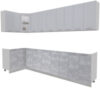 Готовая кухня Мила 12x30 без столешницы 21век