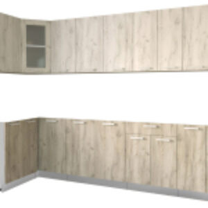 Готовая кухня Мила 12x30 без столешницы 21век