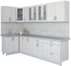 Готовая кухня Мила Крафт 1.2x3.0 21век