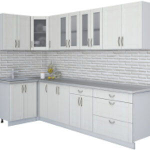Готовая кухня Мила Крафт 1.2x3.0 21век