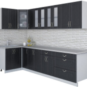 Готовая кухня Мила Крафт 1.2x3.0 21век