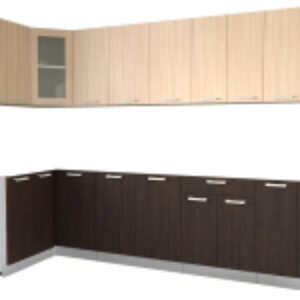 Готовая кухня Мила 12x30 без столешницы 21век