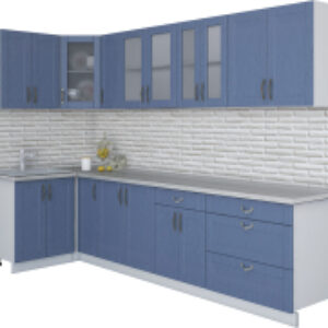 Готовая кухня Мила Крафт 1.2x3.1 21век